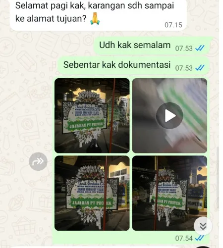 Pengiriman Papan Bunga Selamat Lengkong