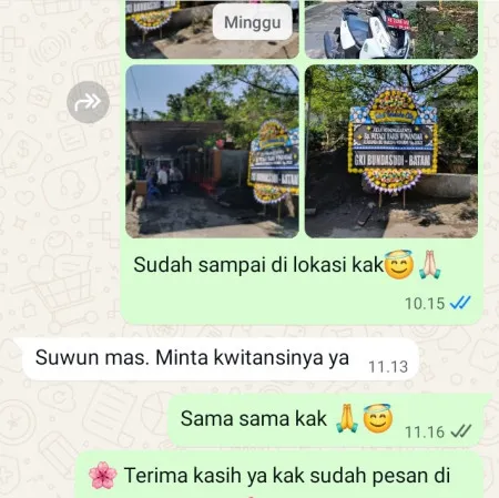 Pengiriman Papan Bunga Duka Lengkong