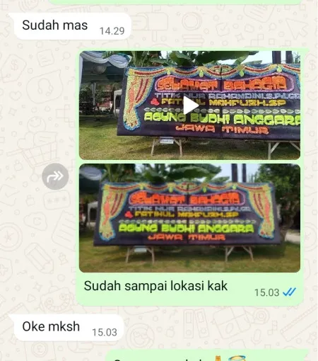 Pengiriman Papan Bunga Lengkong