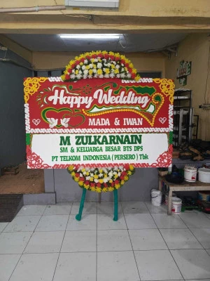 Papan Bunga di Lengkong