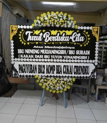 Papan Bunga di Lengkong
